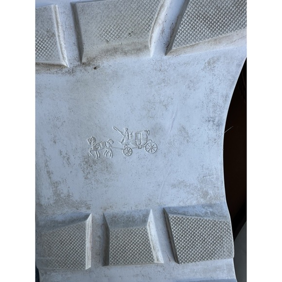 Coach G1416 Men's 10.5 Leather Chukka Boots Tan Brown Lace Up Casual Dress - Picture 12 of 13